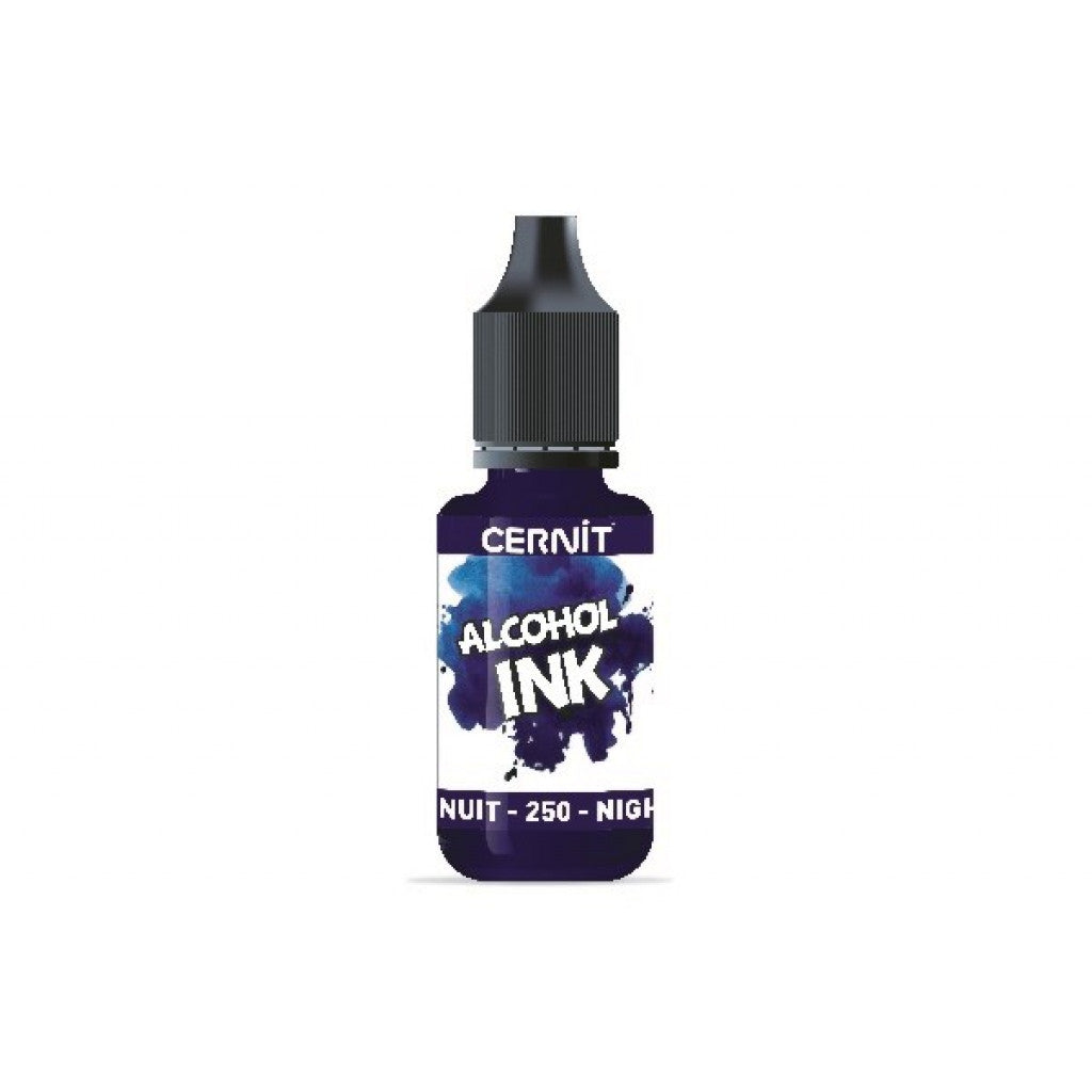 Cernit Alcohol Ink 20ml - 250 Night Blue