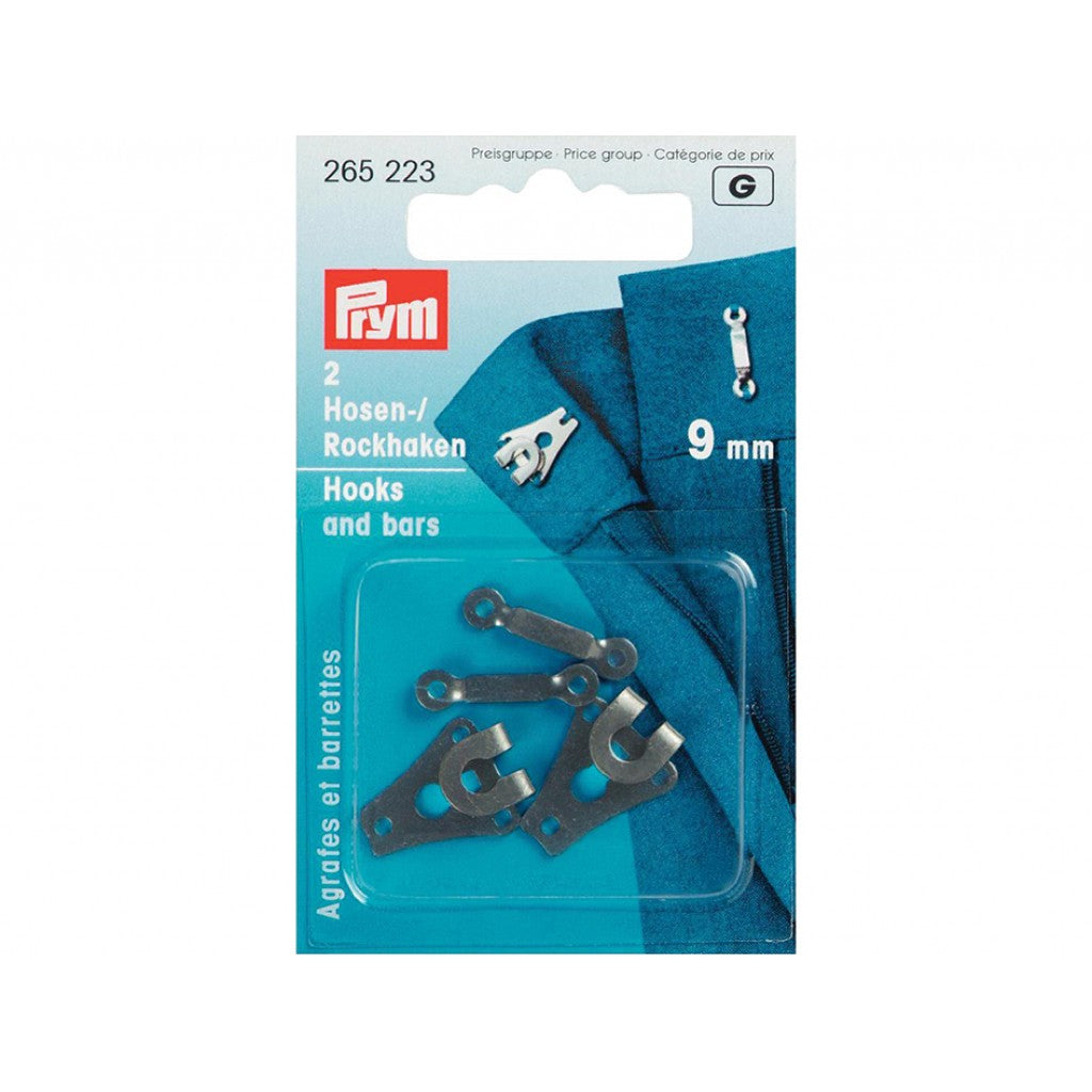 Prym Hekter 9mm - 2stk sort