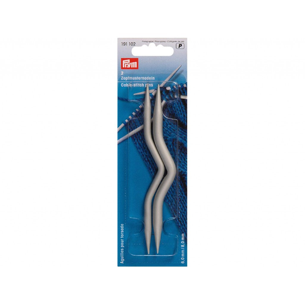 Prym Flettepinner ALU 2stk - 6mm / 8mm