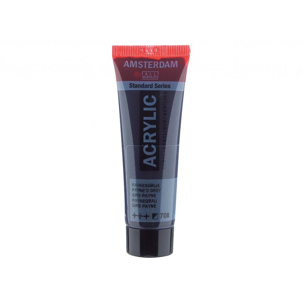 Amsterdam Standard 20ml - 708 Payne's Grey - HobbyHimmelen