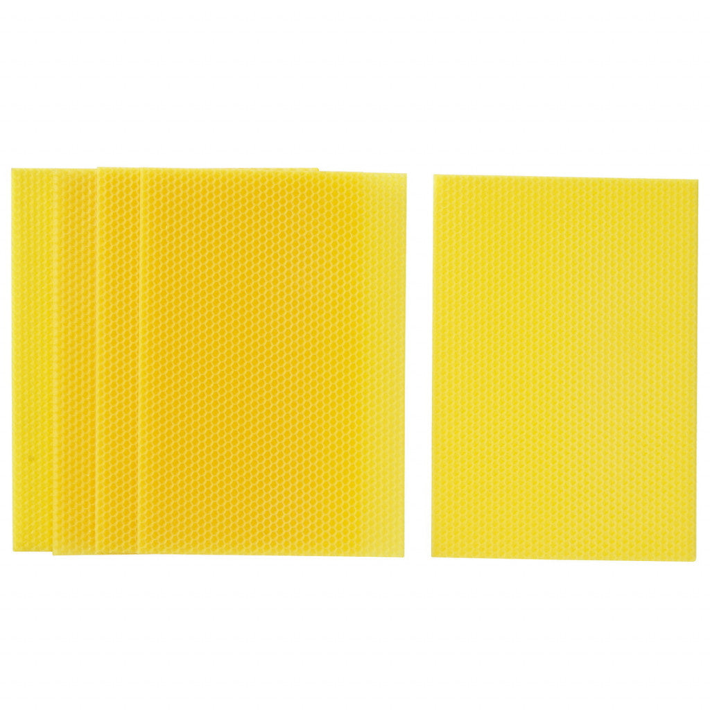 Bivoksplater av 100% bivoks - 5 Stk