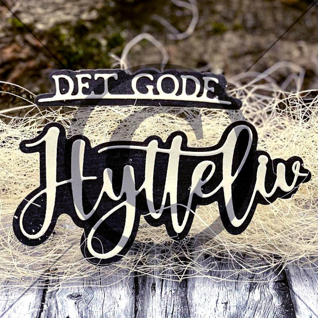 Papirdesign - Die Det Gode Hytteliv (6 dies)