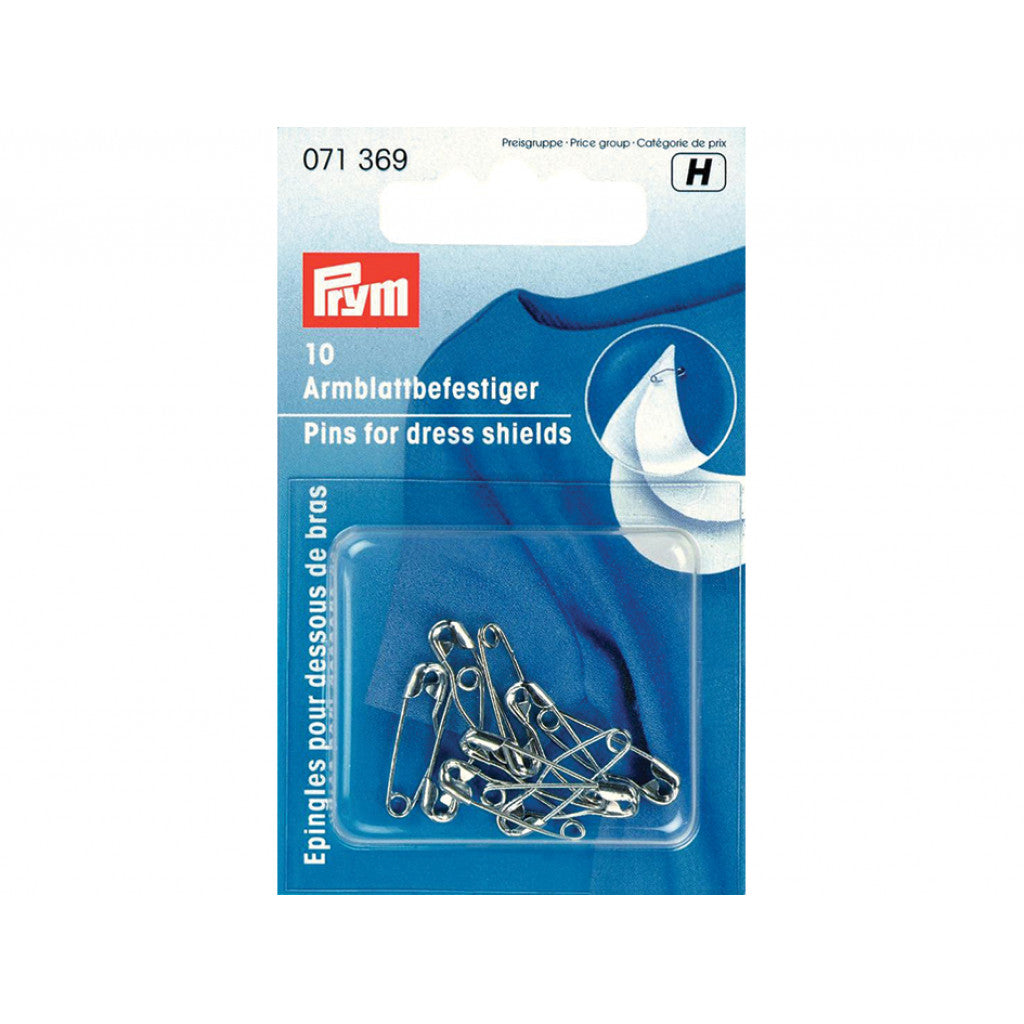 Prym Sikkerhetsnåler 19mm - Sølv - 10stk