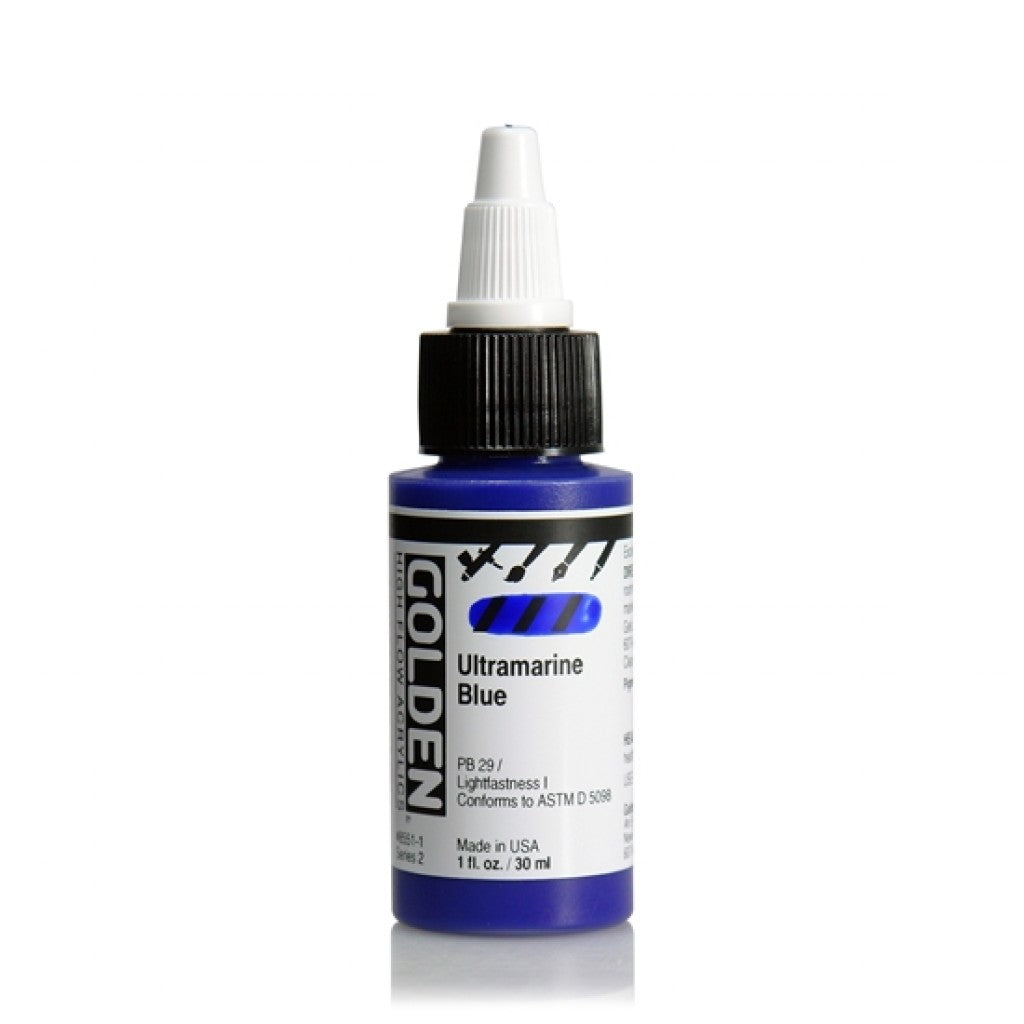 Golden High Flow Acrylics 30ml - Ultramarine Blue