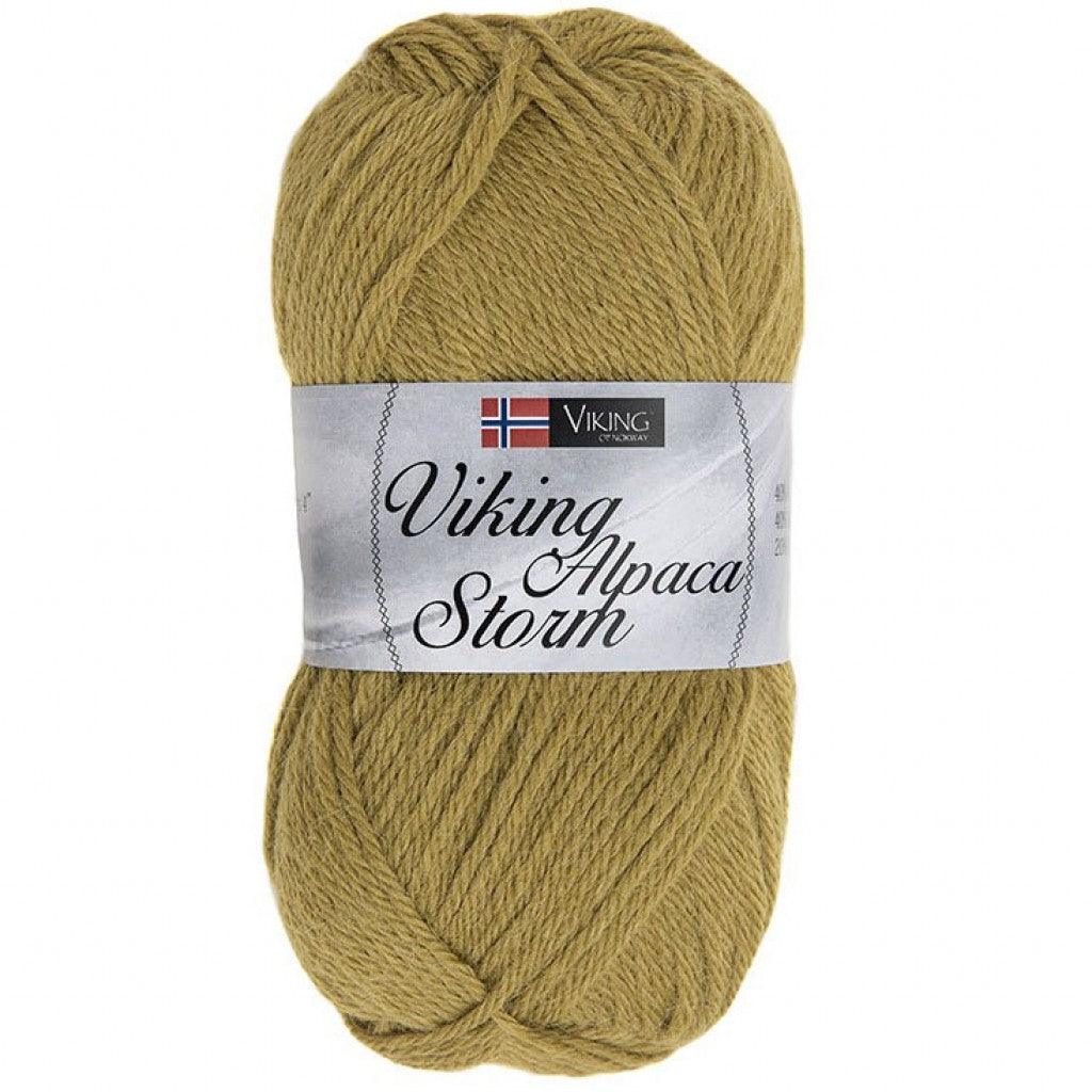Alpaca Storm - 536 Gulgrønn - HobbyHimmelen