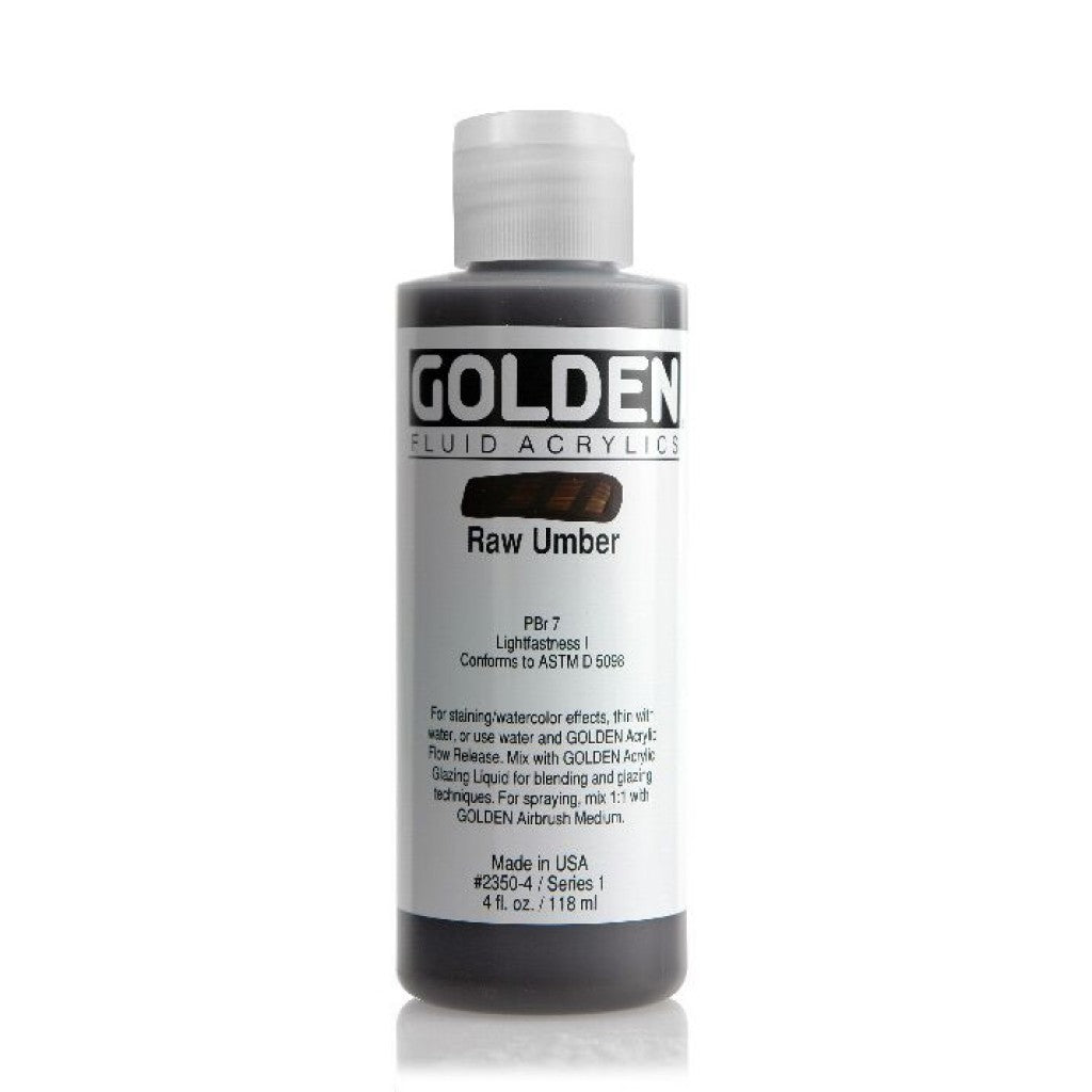 Golden - Fluid 118ml - 2350-4 Raw Umber