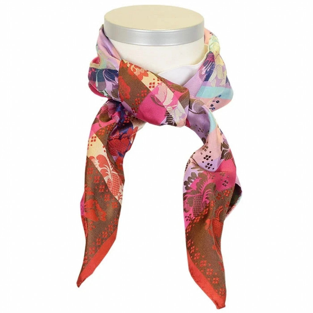 Silkeskjerf 70 x 70cm - Gabriella 008