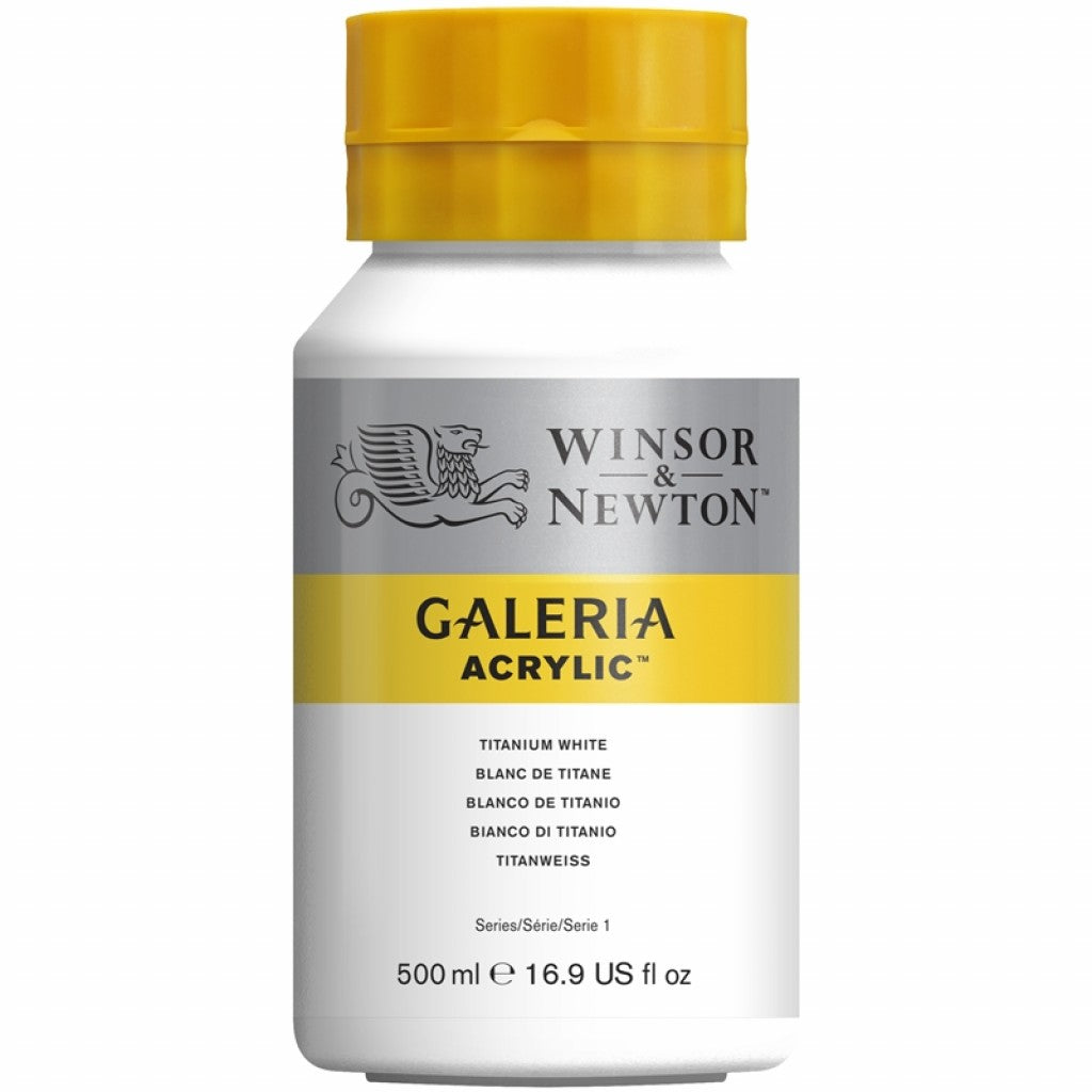 W&N - Galeria Acrylic 500ml - 644 Titanium White