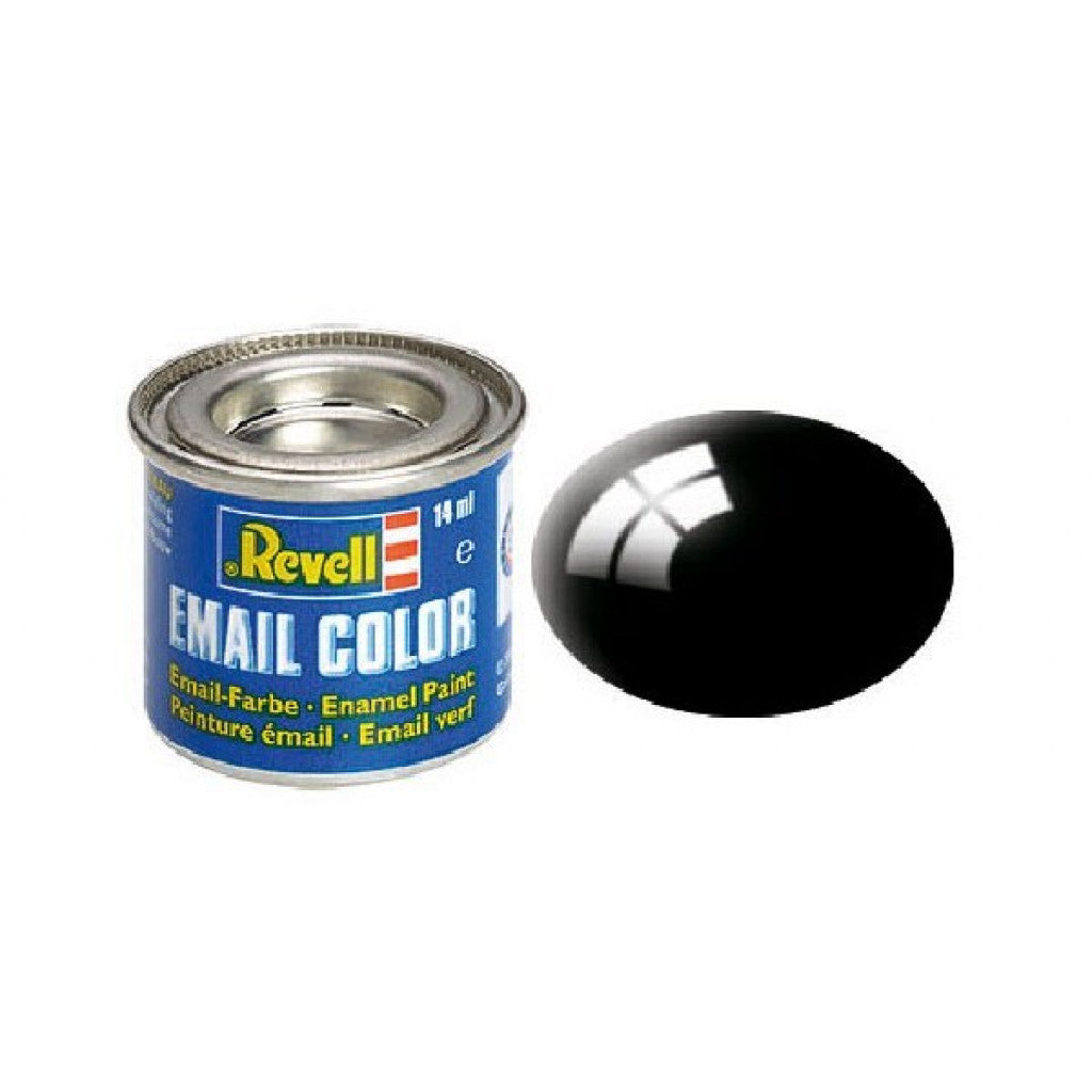 Revell Enamel, 14ml - Black, Gloss