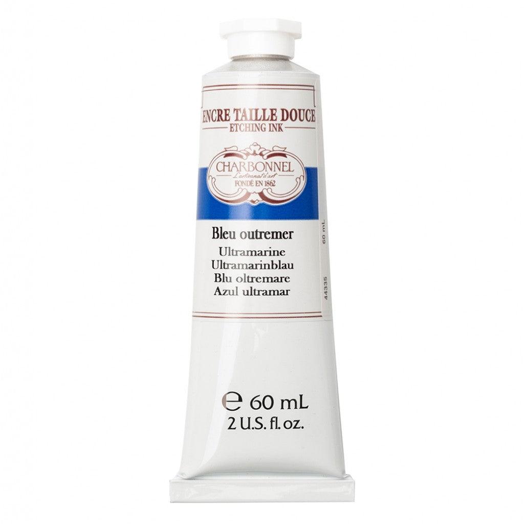 Charbonnel - Etching Ink 60ml - Ultramarine Blue - HobbyHimmelen