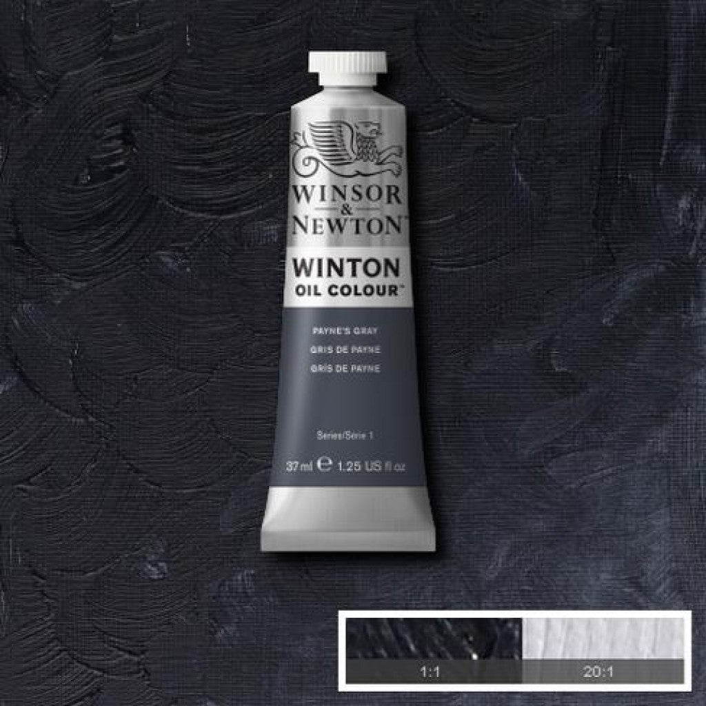 W&N - Winton Oil 37ml - 465 Paynes Gray
