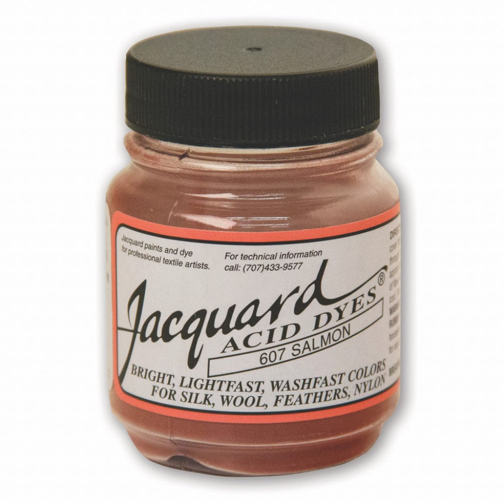 Jacquard Acid Dyes (Syrefarger), 14g - Salmon