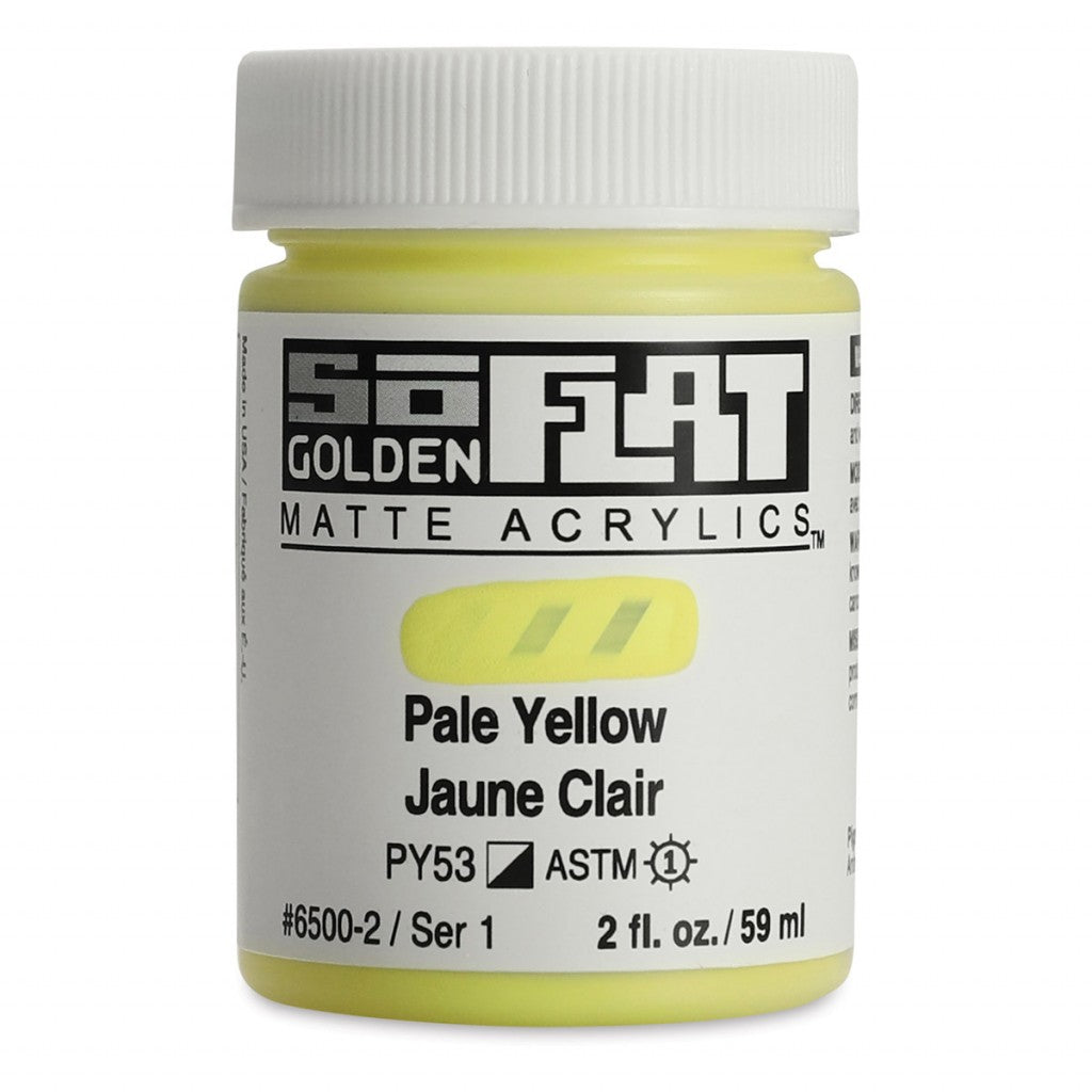 Golden - SoFlat 59ml - 6500-2 Pale Yellow