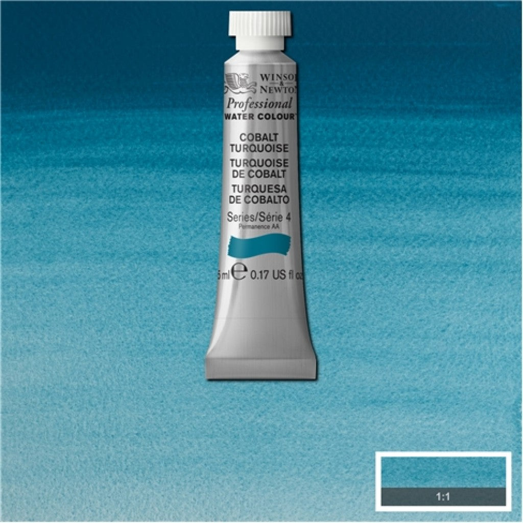 W&N - Artists Water Colour 5ml - 190 Cobalt Turquoise