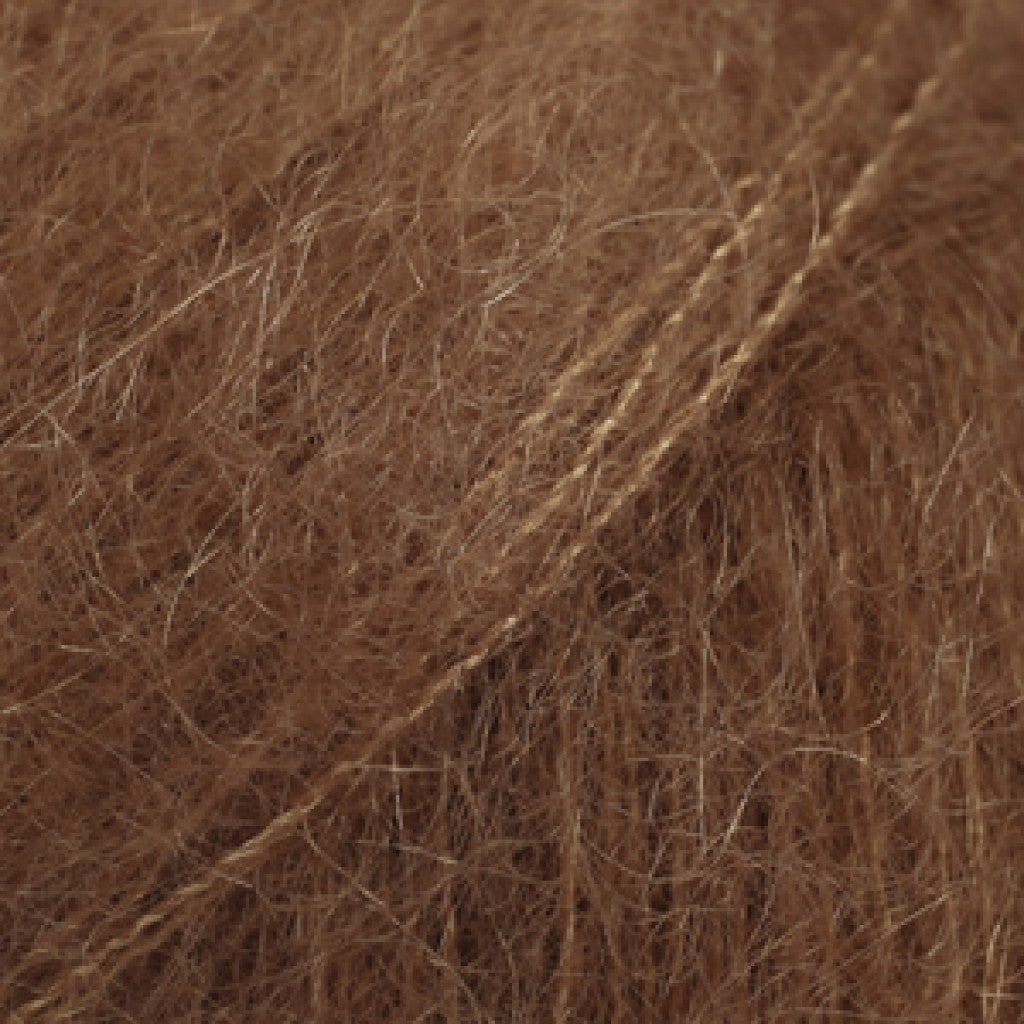Kid-Silk Uni - 35 Sjokolade