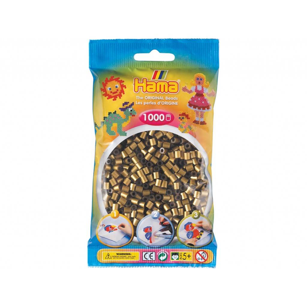 Hama Midi, 1000stk - 63 Bronse
