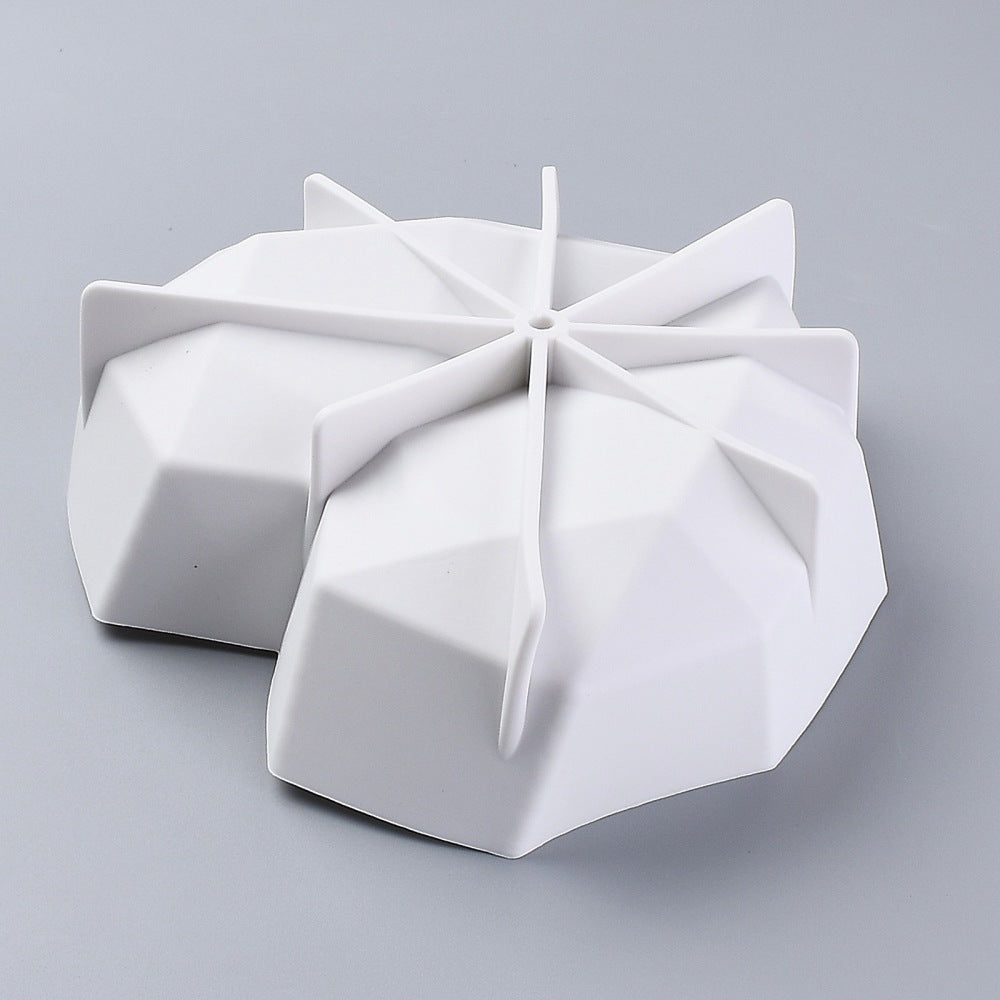 Silikonform Geometric Heart 1stk - Ginormous