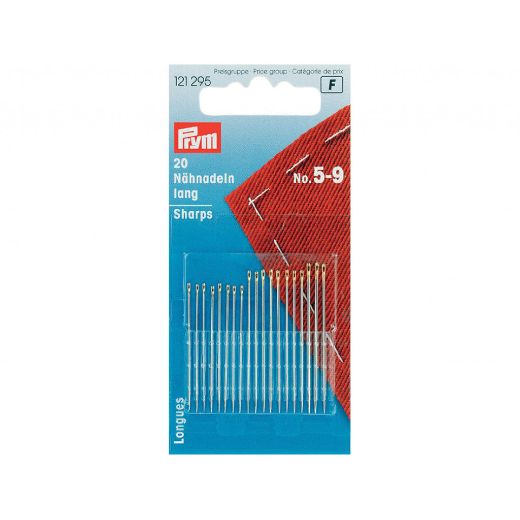 Prym Synåler lang/spiss No.5-9 - 20stk
