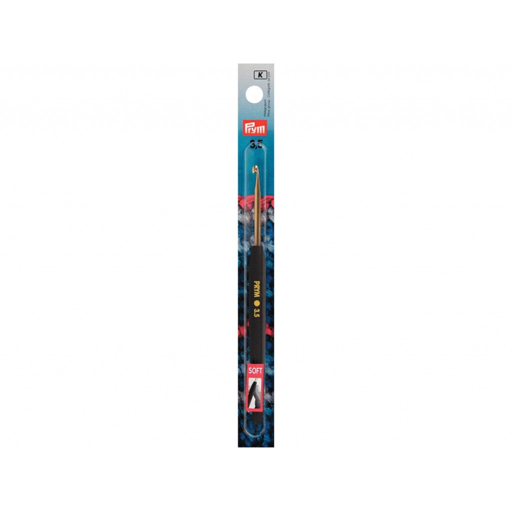 Prym Heklenål Soft grip - 14cm - 3,5