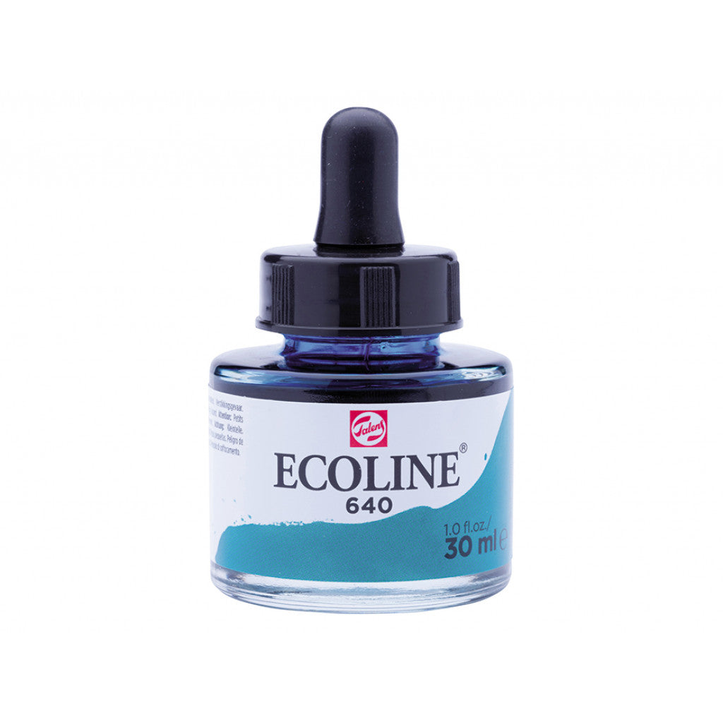 Ecoline 30ml 640 Bluish green