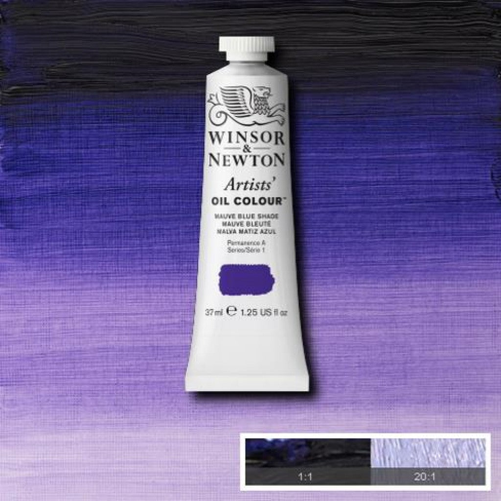W&N - Artists Oil 37ml - 400 Mauve Blue Shade