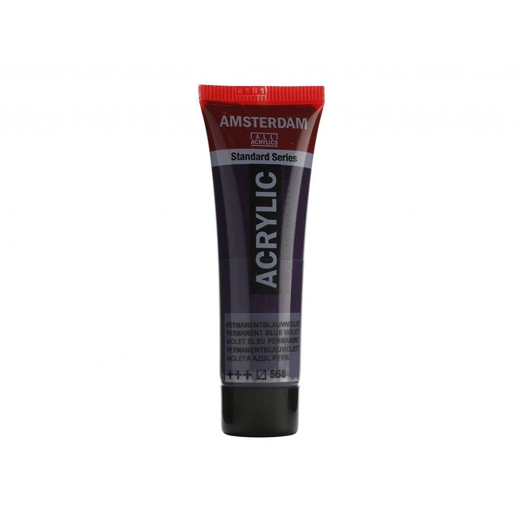 Amsterdam Standard 20ml - 568 Phthalo Blue Violet - HobbyHimmelen