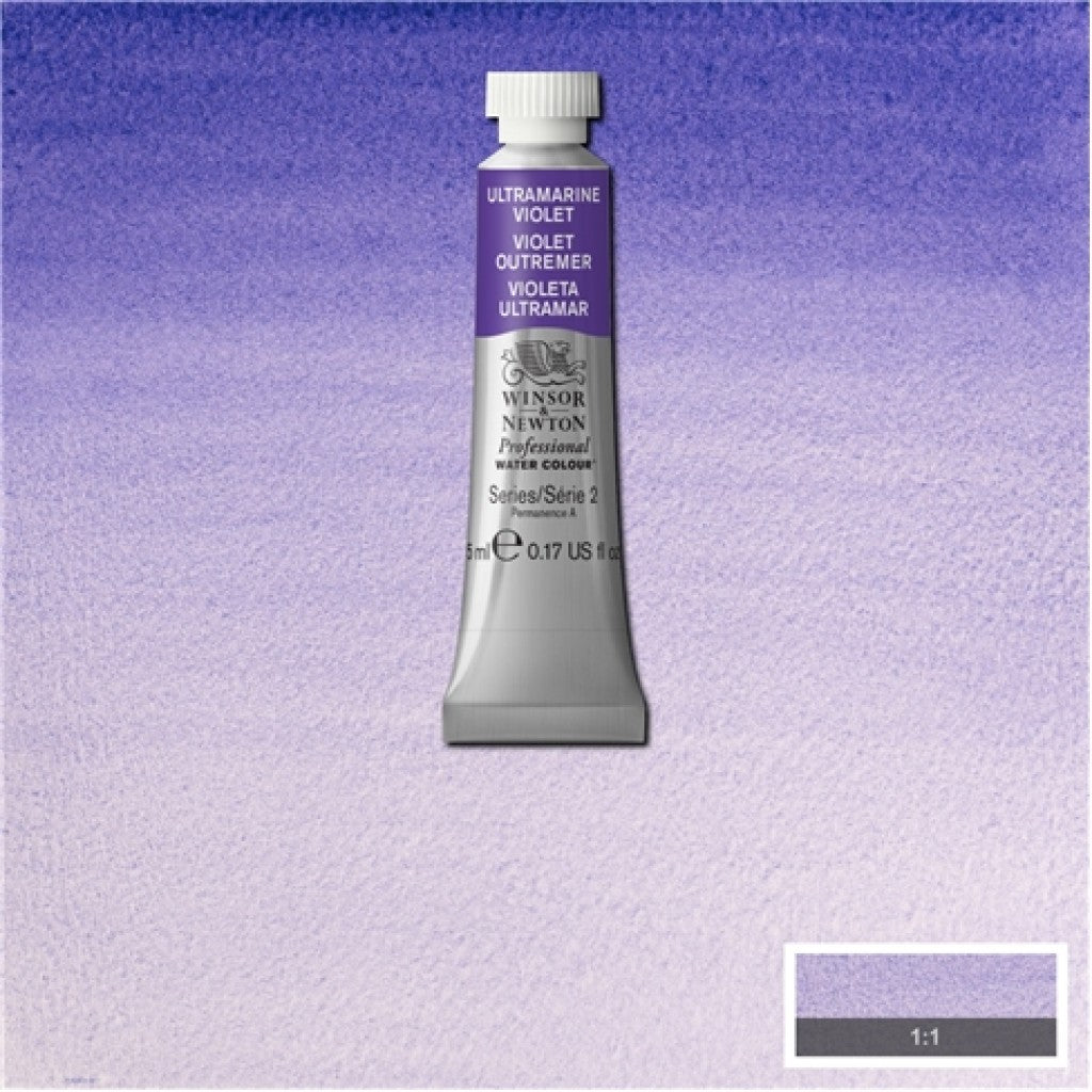W&N - Artists Water Colour 5ml - 672 Ultramarine Violet