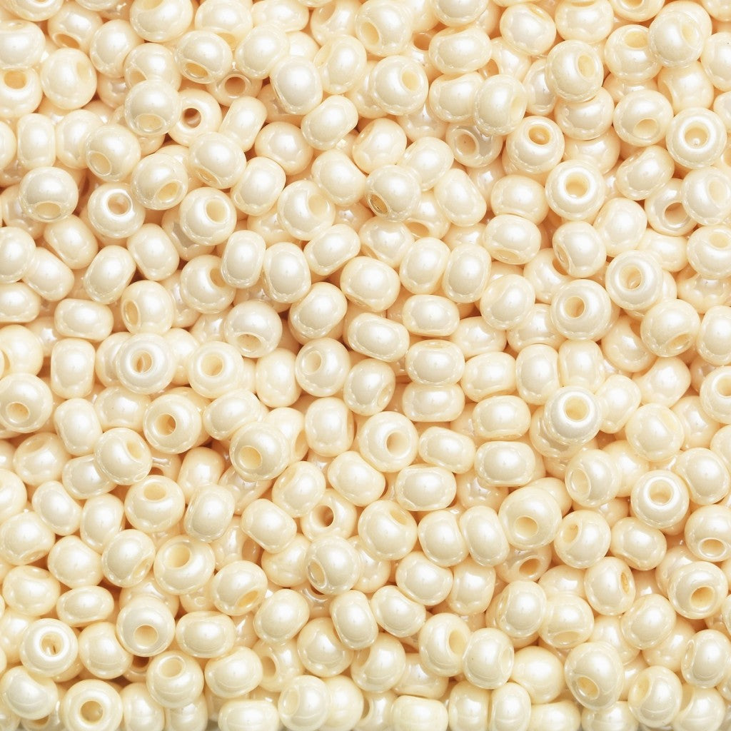 Rocaillesperle 6/0 - Creme