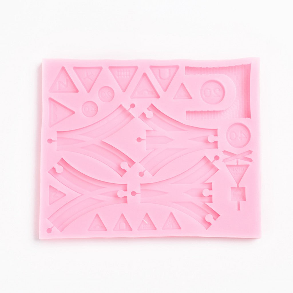 Silikonform 150x125x8mm - Brio Togbane Veiskilt