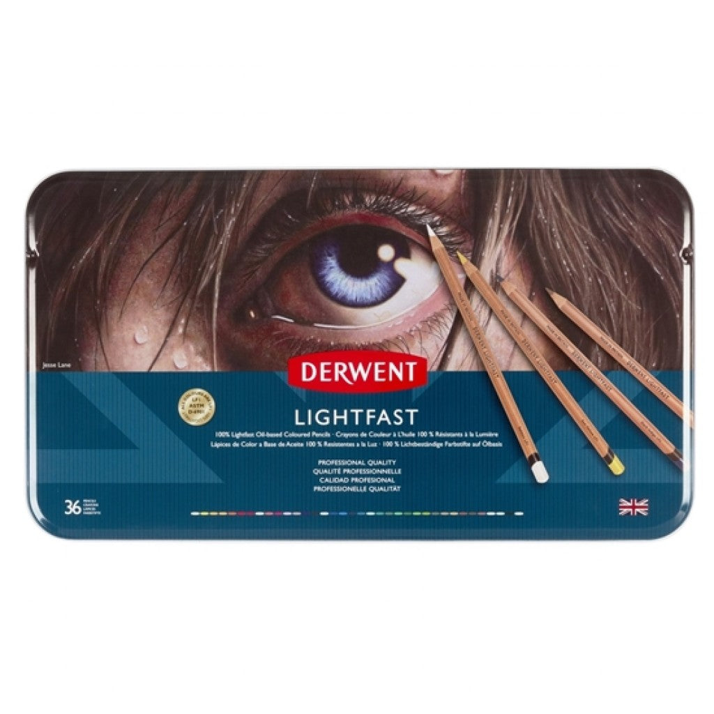 Derwent - Lightfast 36-sett