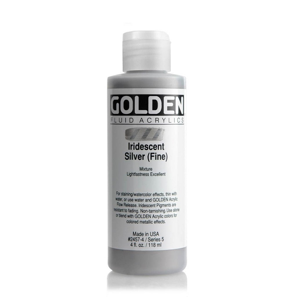 Golden - Fluid 118ml - 2457-4 Iridescent Silver (Fine)