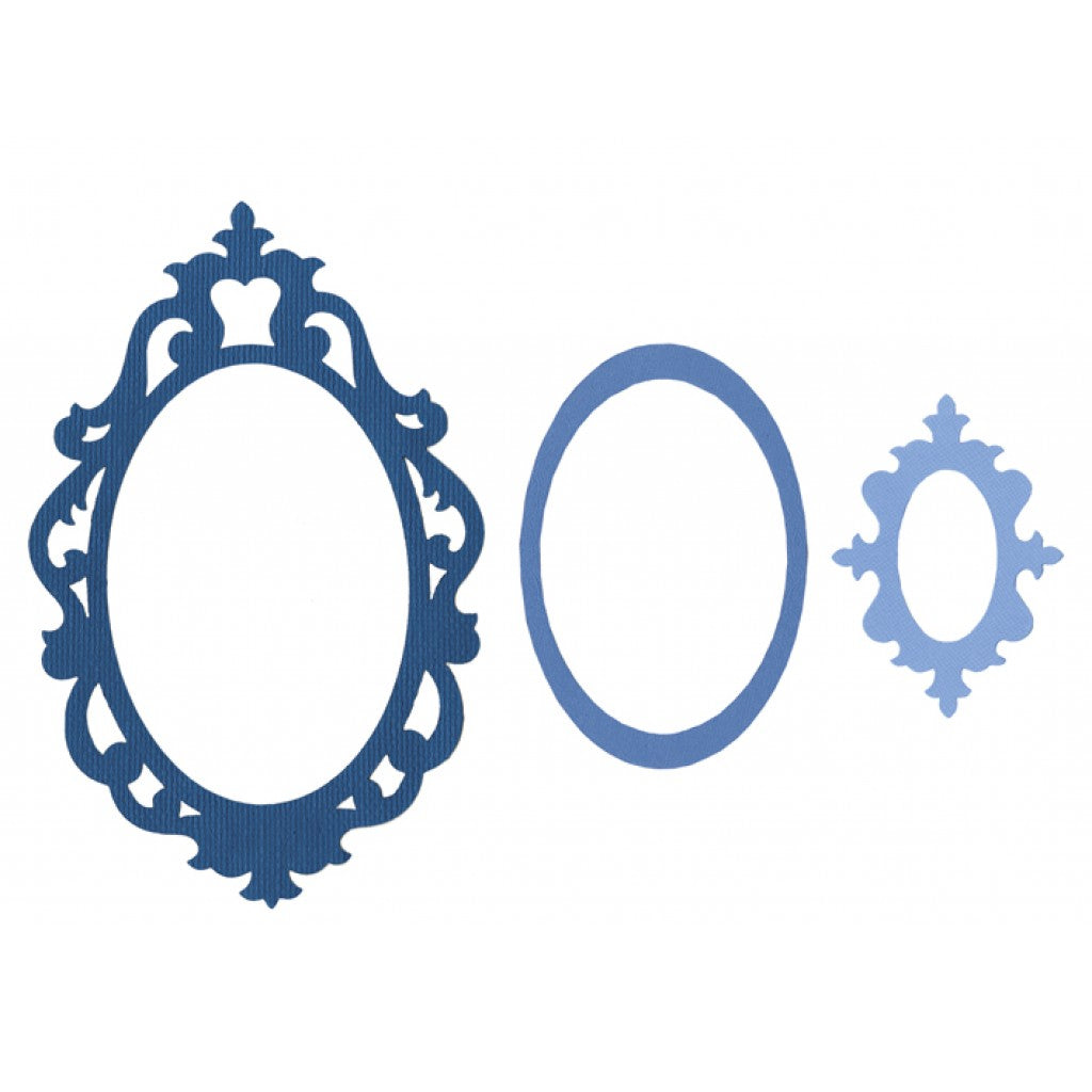 Sizzix Framelits Frames, Fancy Oval