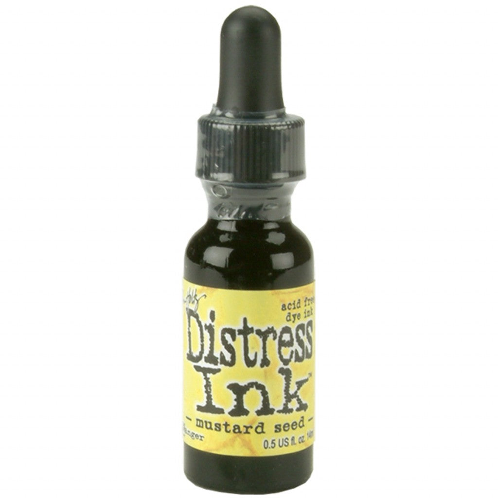 Tim Holtz Distress Ink Re-Inker 15ml - Mustard Seed