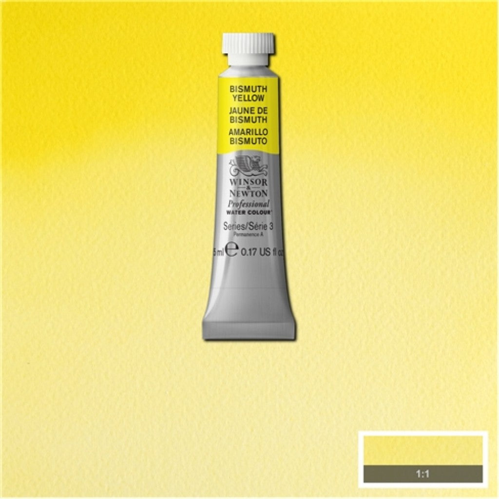 W&N - Artists Water Colour 5ml - 025 Bismouth Yellow