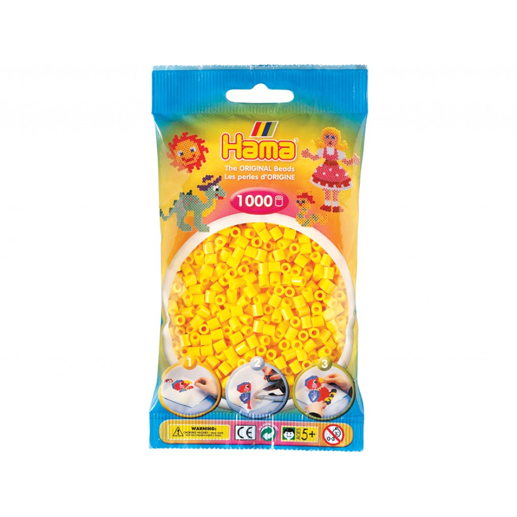 Hama Midi, 1000stk - 03 Gul