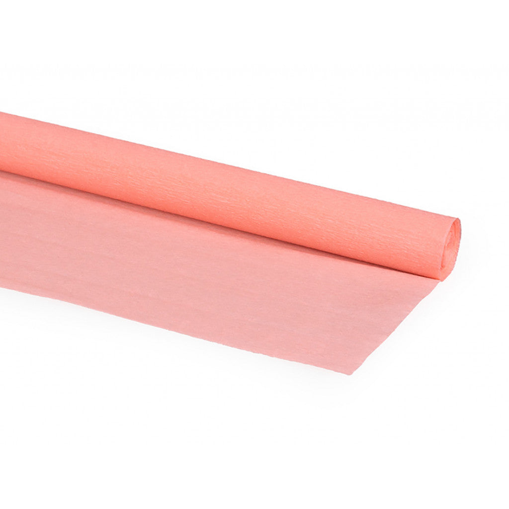 Sadipal Kreppapir S - 50x250cm 32g/m - Korall rosa