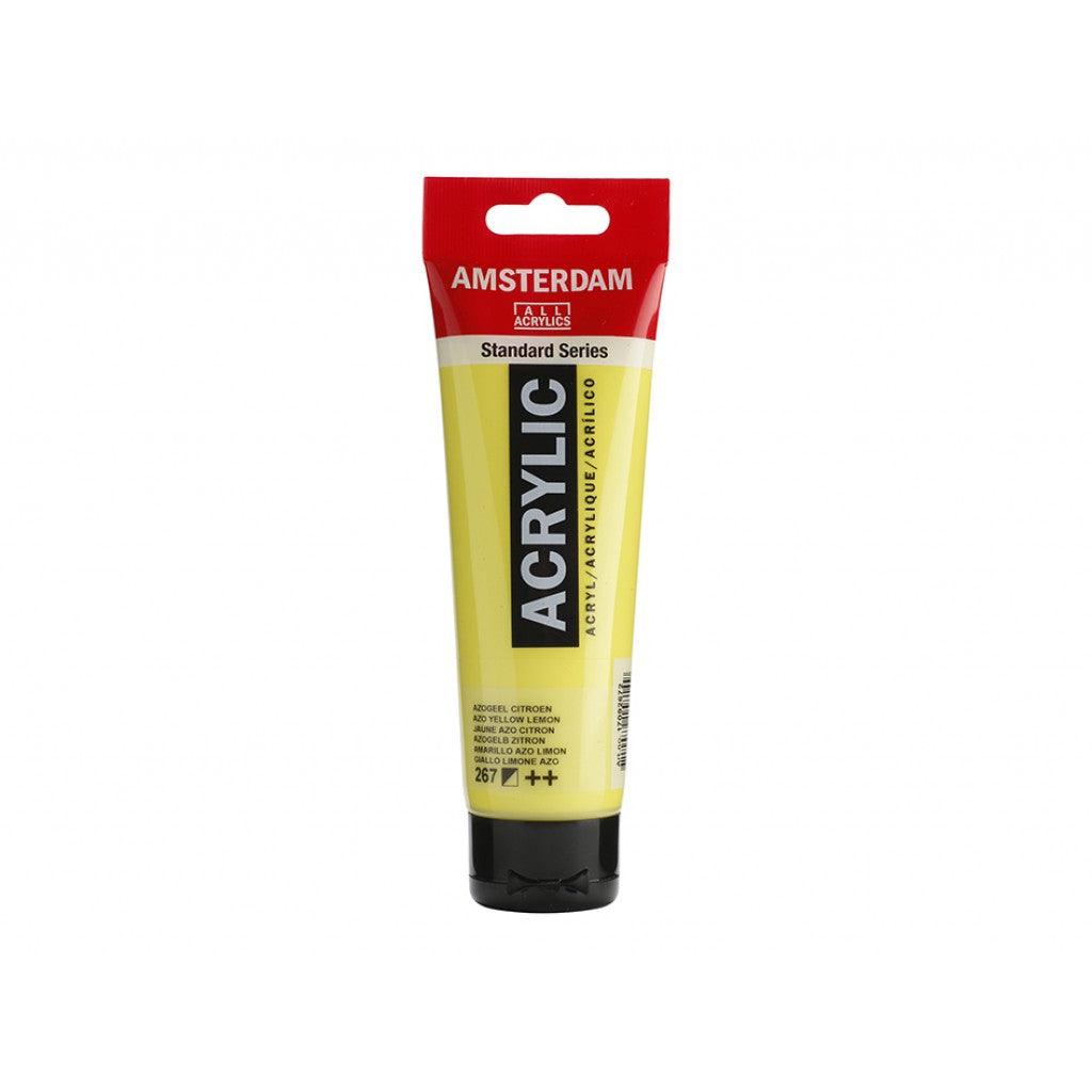 Amsterdam Standard 120ml - 267 Azo Yellow Lemon - HobbyHimmelen