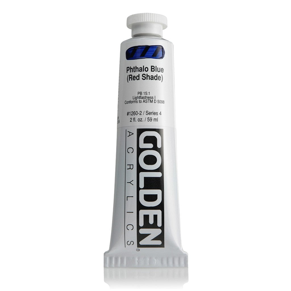 Golden - Heavy Body 59ml - 1260-2 Phthalo Blue (Red Shade)
