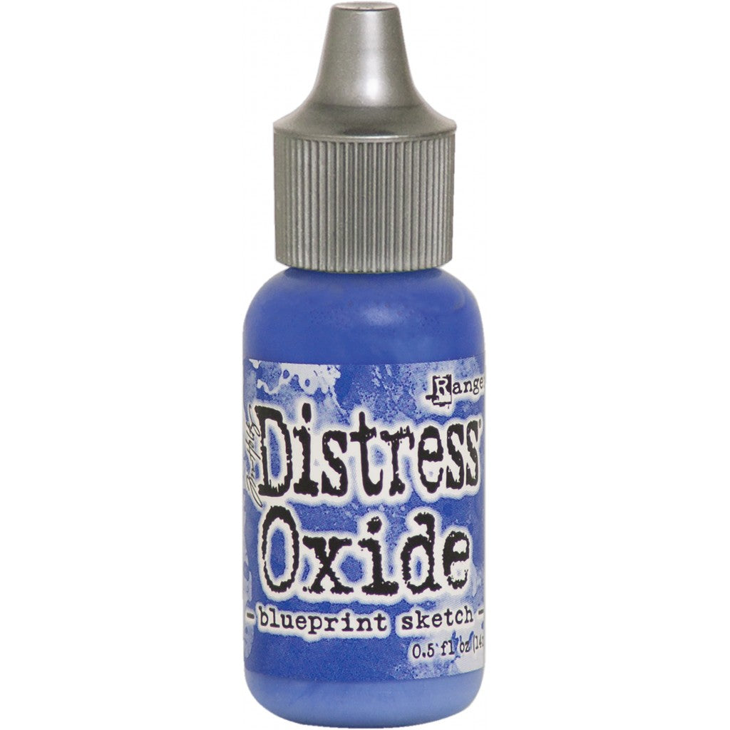 Stempelblekk Tim Holtz Distress Oxides Reinker - Blueprint Sketch