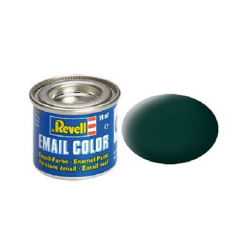 Revell Enamel, 14ml - Black-green, Matt