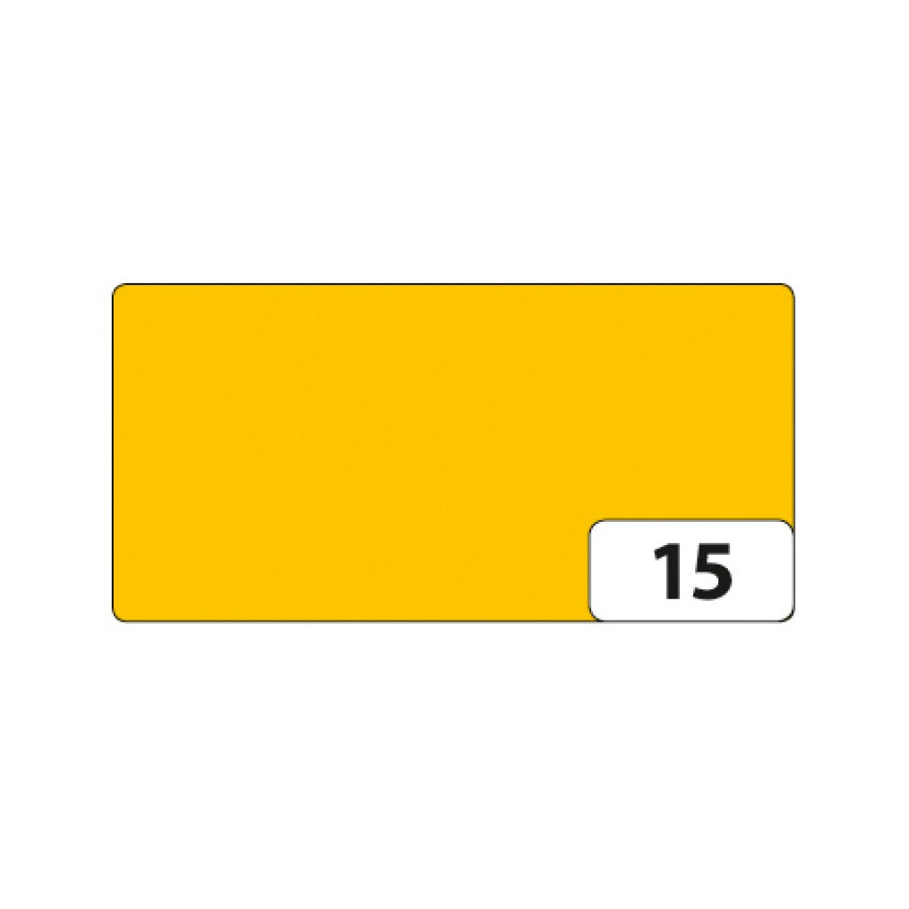 Folia Fotokartong A4 - 10ark - 15 Gullgul