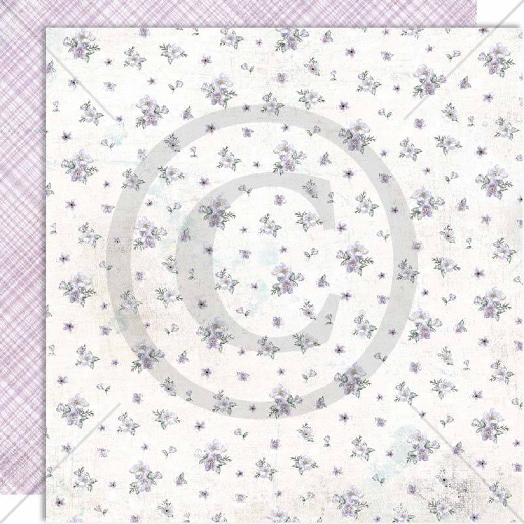Papirdesign Mønsterark - Lilla Glede