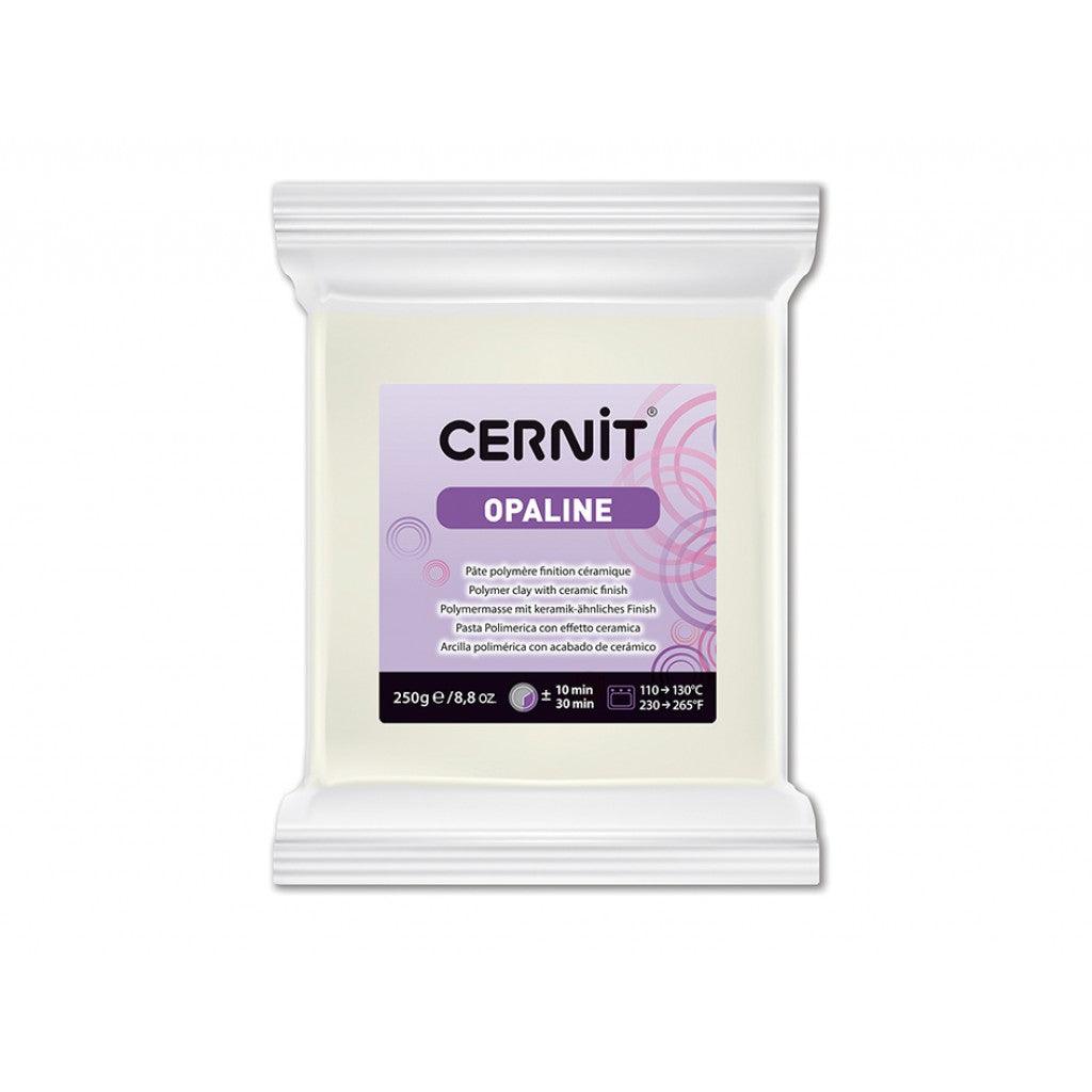 Cernit Opaline 250g - 010 Hvit - HobbyHimmelen