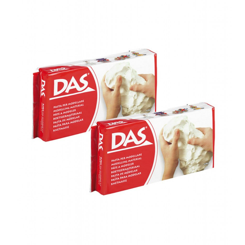 Das Pronto Lufttørkende leire - Hvit 1/2kg