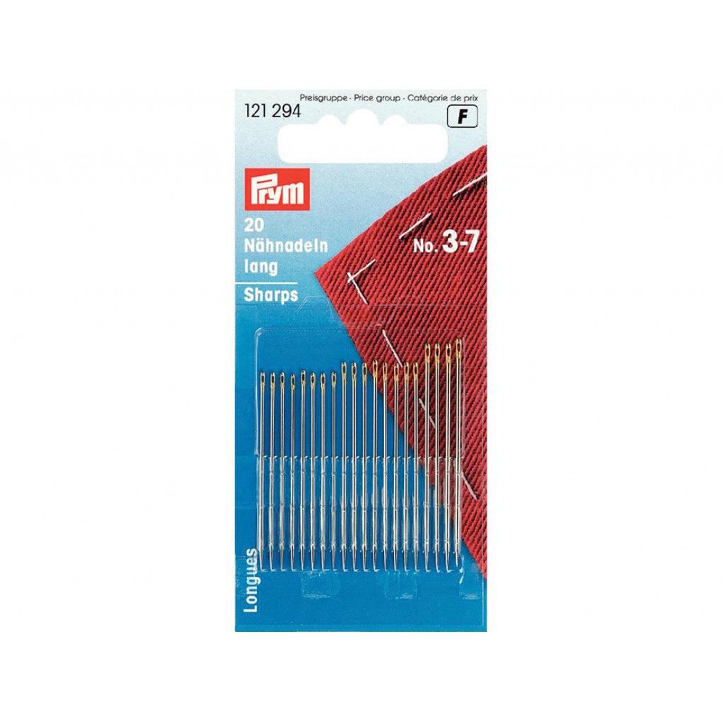 Prym Synåler lang/spiss No.3-7 - 20stk