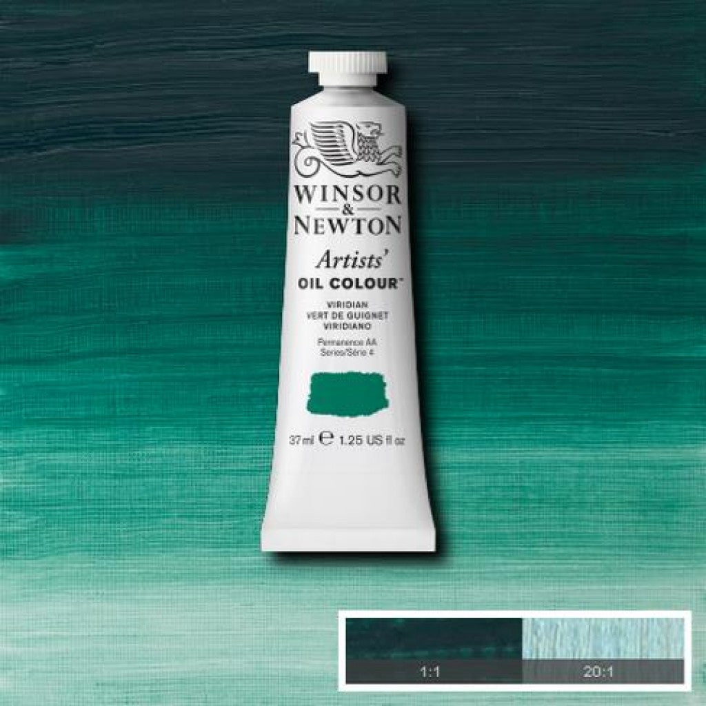 W&N - Artists Oil 37ml - 696 Viridian Hue