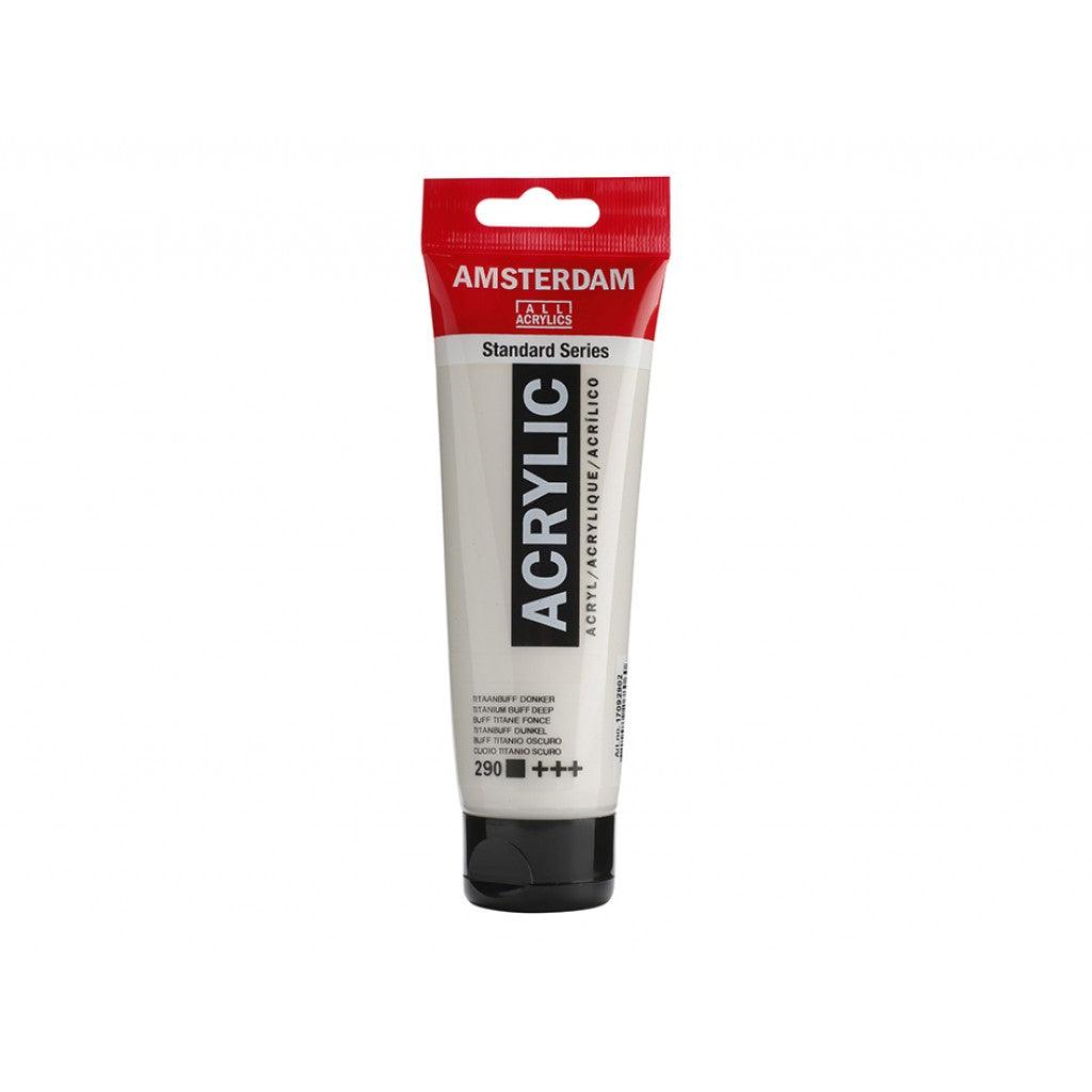 Amsterdam Standard 120ml - 290 Titanium Buff Deep - HobbyHimmelen