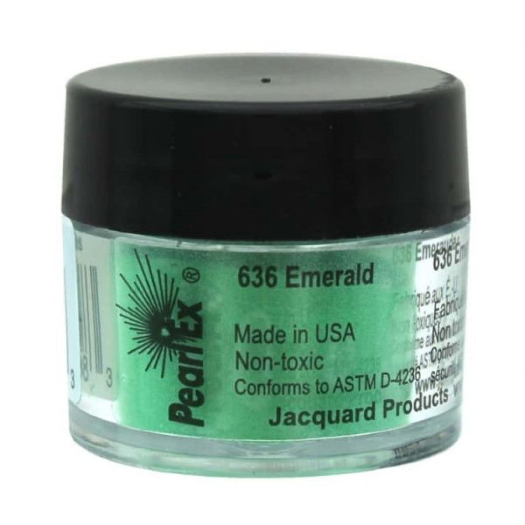 Pearl Ex Powdered Pigments, 3g - 636 Emerald
