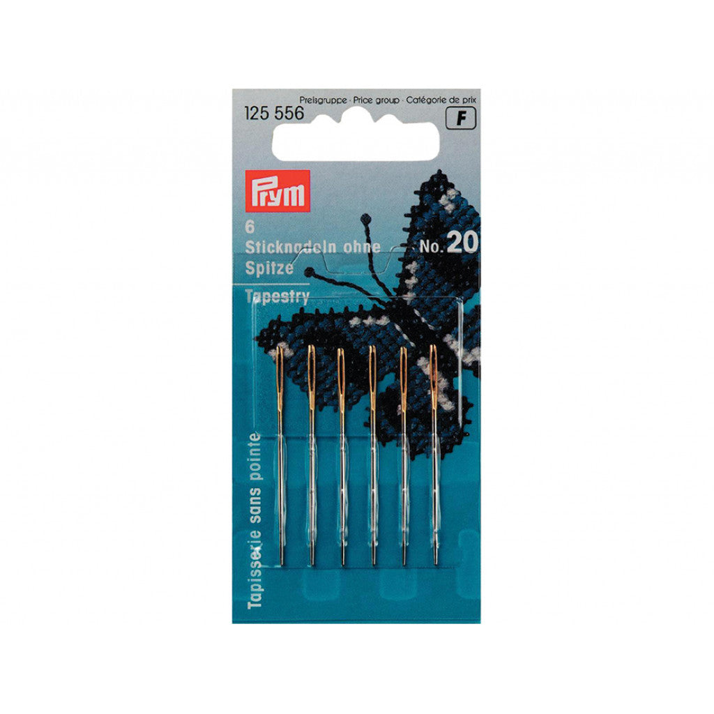 Prym Broderinåler - Butt No.20 1,2x43mm - 6stk