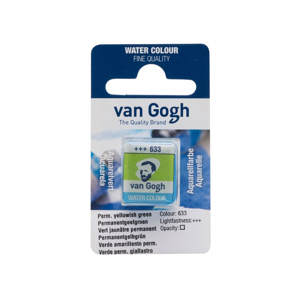 Van Gogh Akvarell H.Pan 633 Perm. yellow green